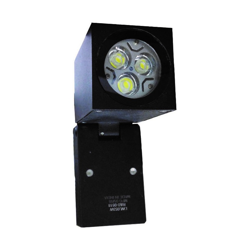 DRISHYAA 3 Watt Led Wall Bracket Light
